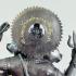 Statue Pikanet Ganesha Elephant 4hand Money Rich Lp Key Be2549 Thai Amulet 18371